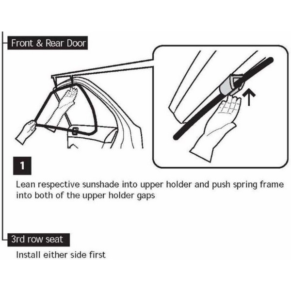 Perodua Viva OEM Sunshades With Clip (end 4/24/2020 4:17 PM)